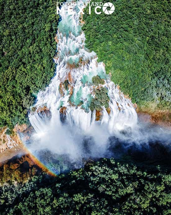 Cascada de Tamul en la Huasteca Potosina