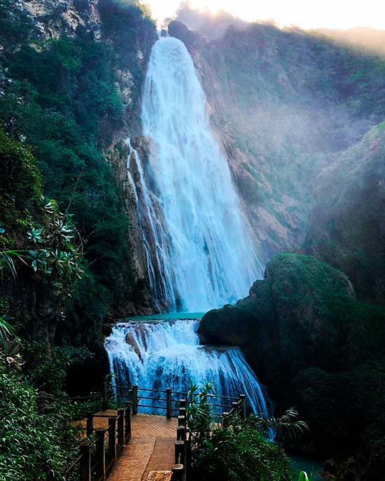 Tips para visitar la cascada Velo de Novia en Chiapas