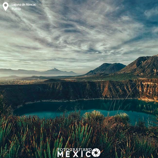 ¿Dónde está la Laguna de Atexcac en Puebla?