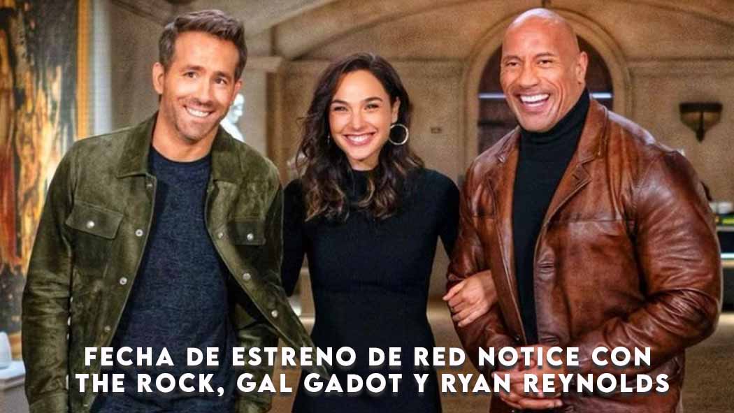 Netflix presentó sus próximos estrenos para este año y uno de los próximos proyectos que se acerca incluyen a Dwayne Johnson “La Roca”, Gal Gadot y Ryan Reynolds con la película “Alerta Roja”.