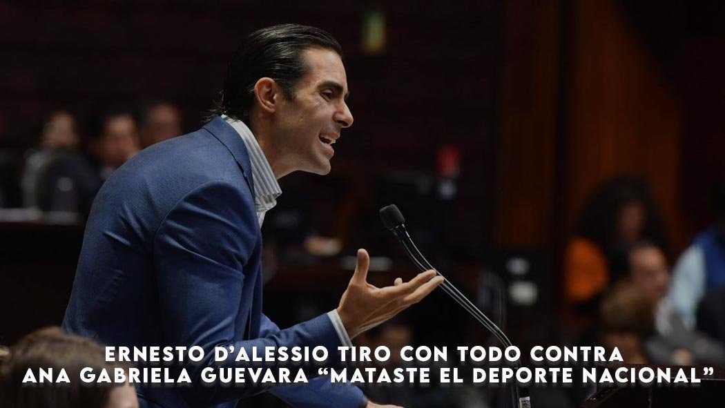 Los señalamientos del aún diputado federal se unieron a los de la periodista Beatriz Pereyra, quien también criticó la promesa de lograr 10 medallas olímpicas en Tokio 2020 que hizo la ex velocista. Ernesto D’Alessio tiro con todo contra Ana Gabriela Guevara “Mataste el deporte nacional”