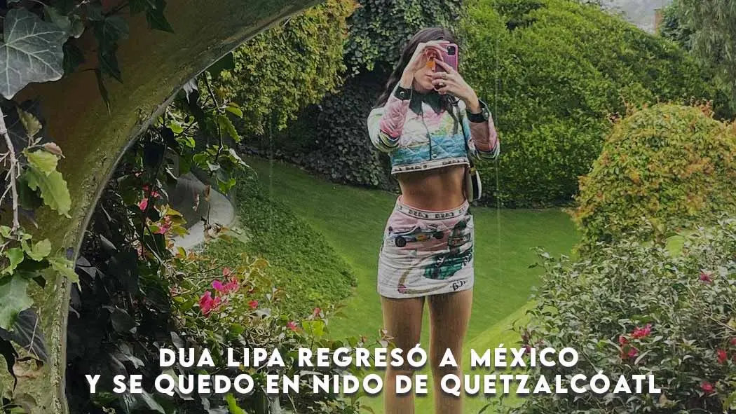 La cantante compartió fotos de ella dentro de una de las viviendas, de sus amigas, de un pequeño sillón colgante, de los espacios más extraños por su patrón cilíndrico y de una bañera en la cual cae agua sin fin.