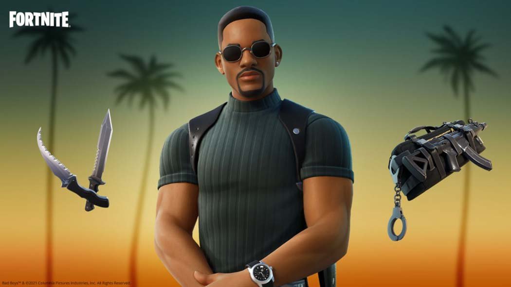 Will Smith (Mike Lowery) llega Fortnite con skin de Bad Boys Will Smith (Mike Lowery) llega Fortnite con skin de Bad Boys