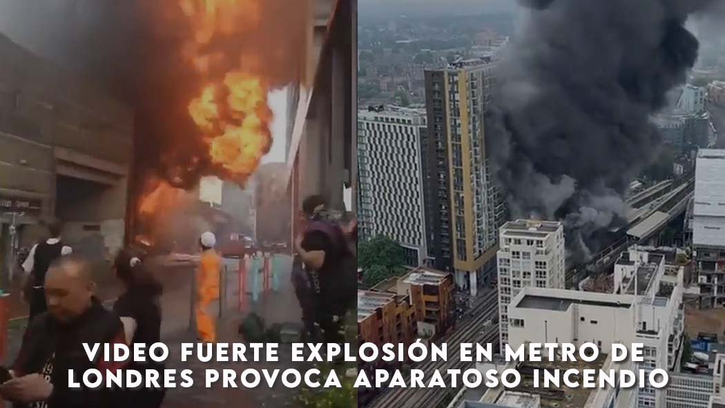 Un gran incendio, del que se desprendía una densa humareda, se registró este lunes cerca de una céntrica estación de tren y metro de Londres que tuvo que ser evacuada, provocando la intervención de un centenar de bomberos, informaron los servicios de rescate. Un gran incendio, del que se desprendía una densa humareda, se registró este lunes cerca de una céntrica estación de tren y metro de Londres que tuvo que ser evacuada, provocando la intervención de un centenar de bomberos, informaron los servicios de rescate.
