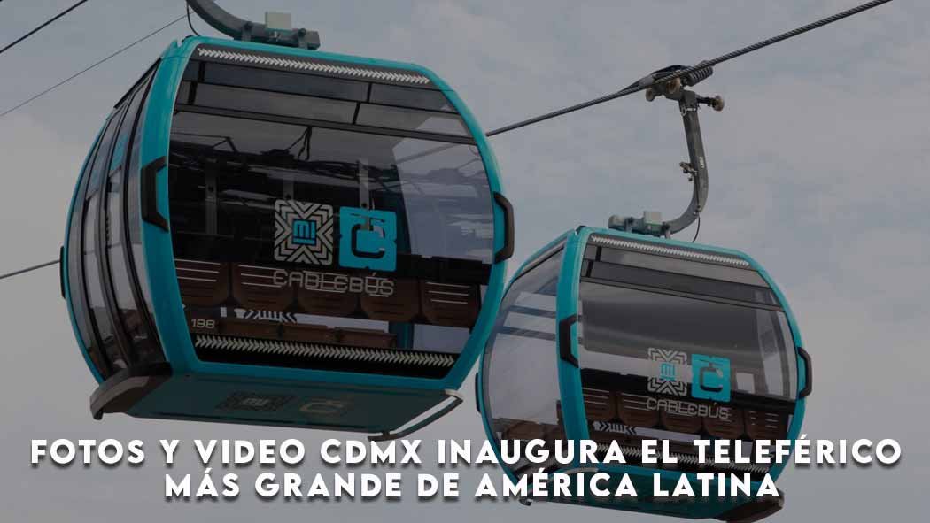 La Jefa de Gobierno de la Ciudad de México, Claudia Sheinbaum, inauguró este domingo la Línea 1 del Cablebús y aprovechó para destacar los programas sociales de la autollamada cuarta transformación. La Jefa de Gobierno de la Ciudad de México, Claudia Sheinbaum, inauguró este domingo la Línea 1 del Cablebús y aprovechó para destacar los programas sociales de la autollamada cuarta transformación.