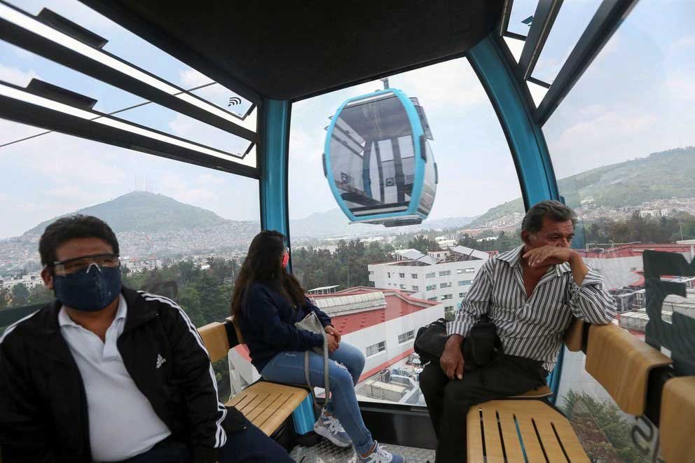 Fotos y video CDMX inaugura el teleférico más grande de América Latina