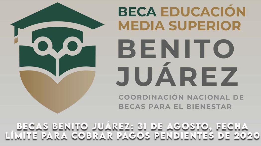 La Coordinación Nacional de Becas para el Bienestar Benito Juárez (CNBBBJ) informó que el 31 de agosto es la fecha límite para que los becarios de nivel medio superior cobren sus pagos pendientes de 2020. Becas Benito Juárez: 31 de agosto, fecha límite para cobrar pagos pendientes de 2020