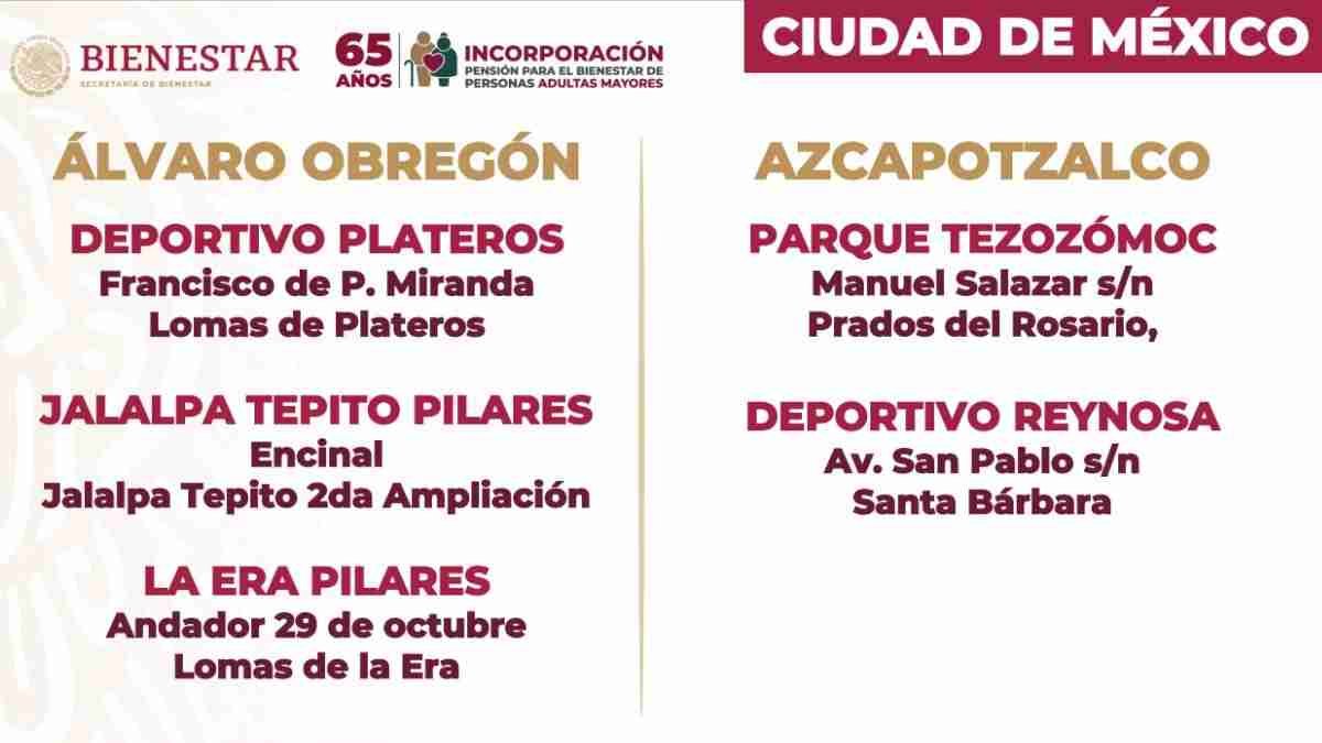 Inicia registro pensión del bienestar CDMX; requisitos y fechas