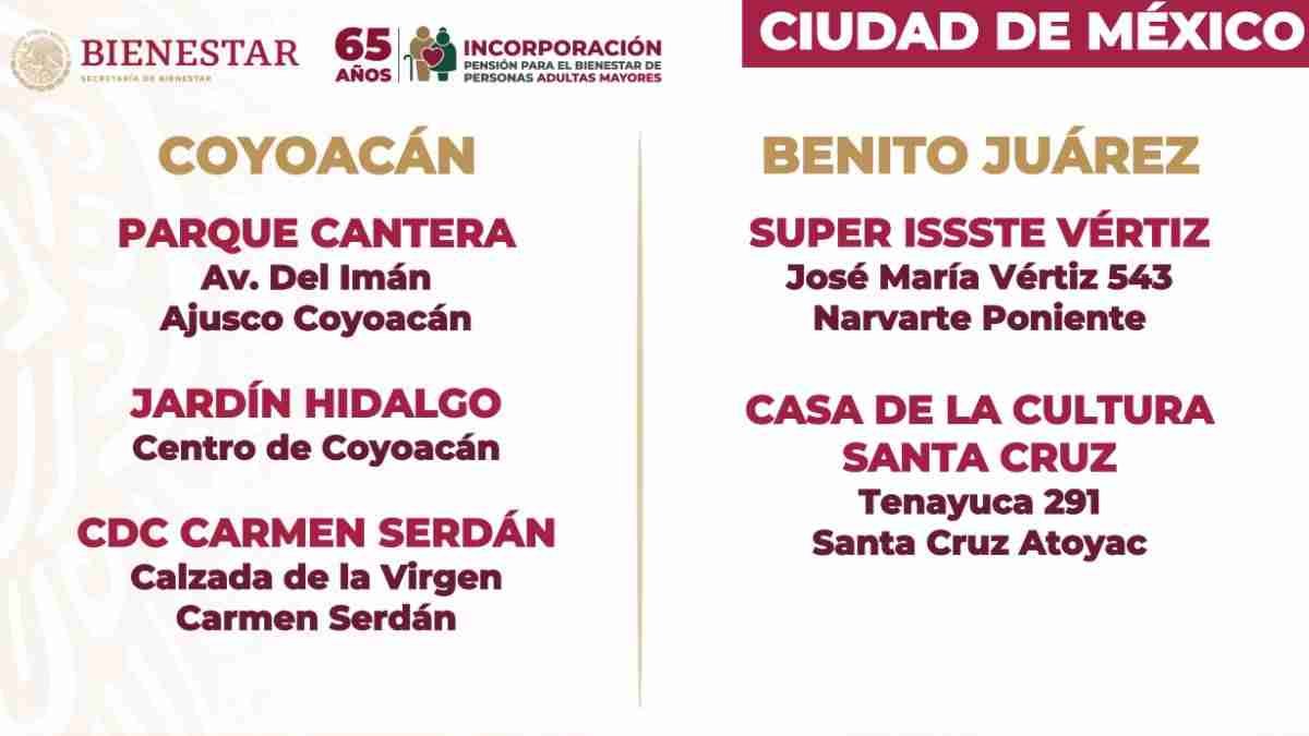 Inicia registro pensión del bienestar CDMX; requisitos y fechas