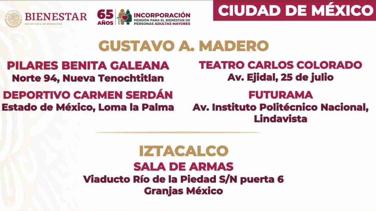 Inicia registro pensión del bienestar CDMX; requisitos y fechas