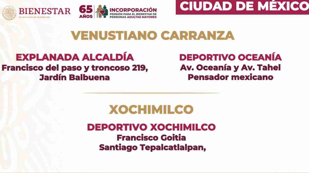 Inicia registro pensión del bienestar CDMX; requisitos y fechas