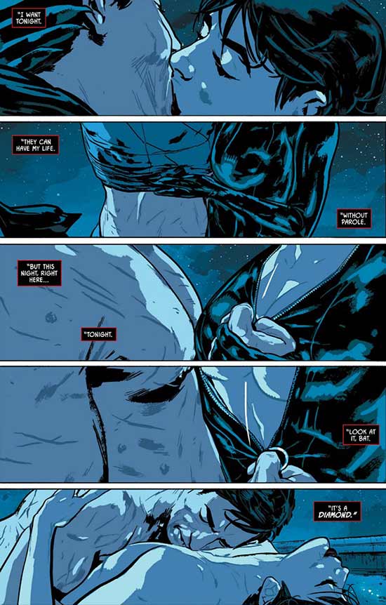 DC censura escena sexual entre Batman y Catwoman de serie Harley Quinn