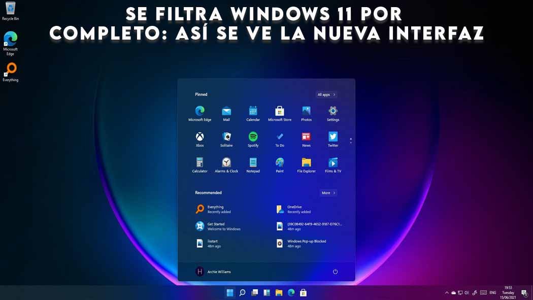 The Verge reporta que primero se filtraron algunas imágenes de Windows 11 en el sitio chino Baidu, mostrando el nuevo menú de inicio y otros detalles del nuevo sistema operativo. Sin embargo, poco después la filtración escaló al nivel de mostrar por completo todos los detalles de Windows 11, desde la nueva interfaz, el nuevo menú de inicio y hasta los wallpapers que tendrá el sistema operativo.