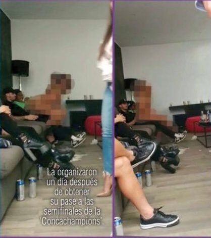 Fotos y videos los jugadores del América arman orgia con scorts