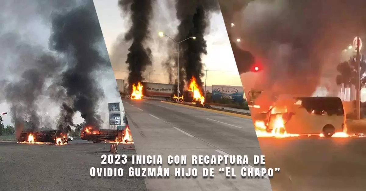 2023 inicia con recaptura de Ovidio Guzmán hijo de El Chapo
