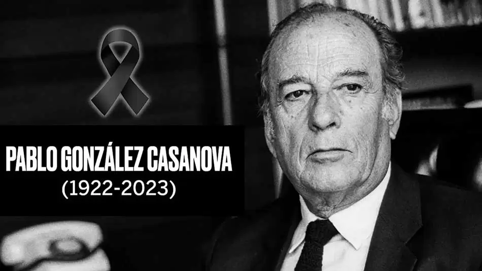 Murió Pablo González Casanova, exrector de la UNAM a los 101 años de edad