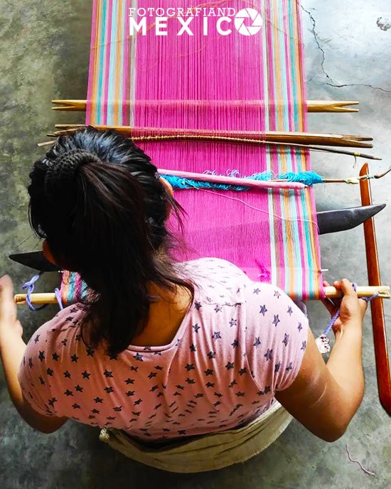 Un tapete de lana, una de las artesanías más tradicionales de Oaxaca