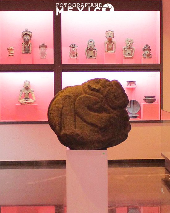 Museo Rufino Tamayo Oaxaca, sala con piezas de arte prehispánico