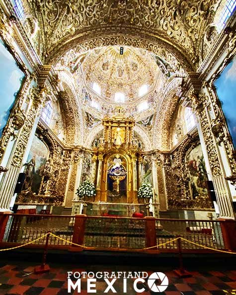 ¿Qué estilo es la Capilla del Rosario?