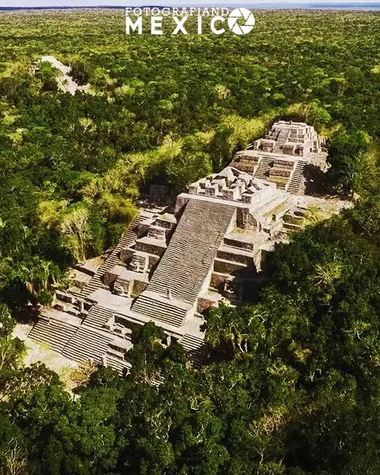 La reserva de la biosfera de Calakmul, que es la más grande y moderna de Campeche.