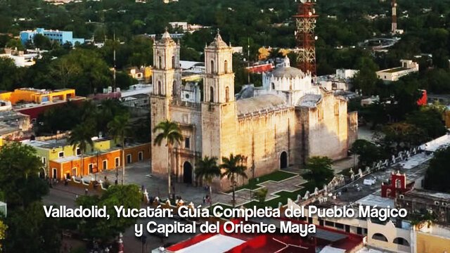 Iglesia de San Servacio en el Pueblo Mágico de Valladolid Yucatán