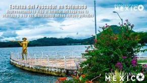 Estatua del Pescador en Catemaco