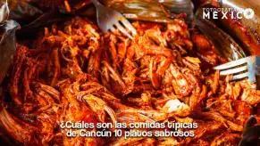 Comidas típicas de Cancún