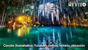 Cenote Xcanahaltún Yucatán