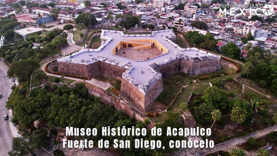 Museo Histórico de Acapulco Fuerte de San Diego, conócelo