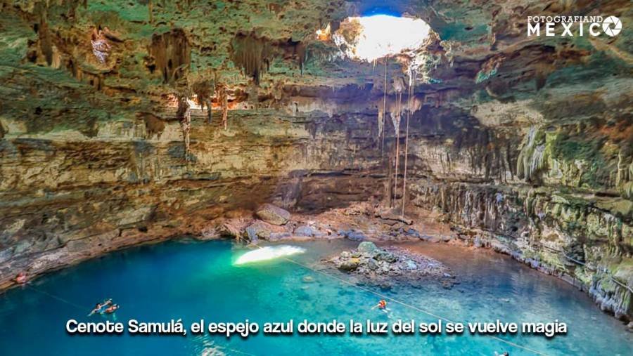 Cenote Samulá en Valladolid: Guía de Viaje, Costos y Haz de Luz de la Gruta