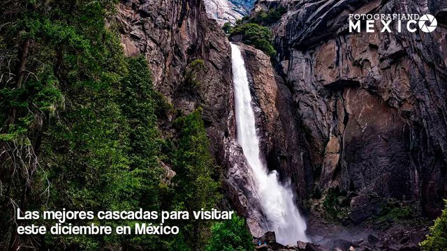 Las mejores cascadas para visitar este diciembre en México