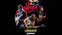 Cartel oficial del concierto de la banda de rock argentina La Renga en el Palacio de los Deportes de la CDMX